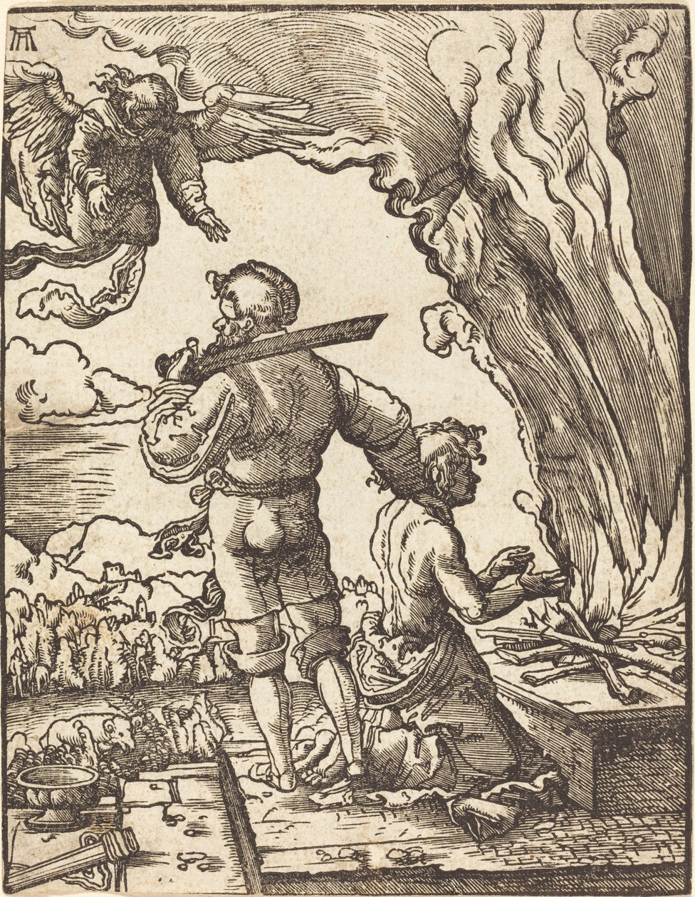 亚伯拉罕的献身 作者 阿尔布雷希特·阿尔特多夫（Albrecht Altdorfer）