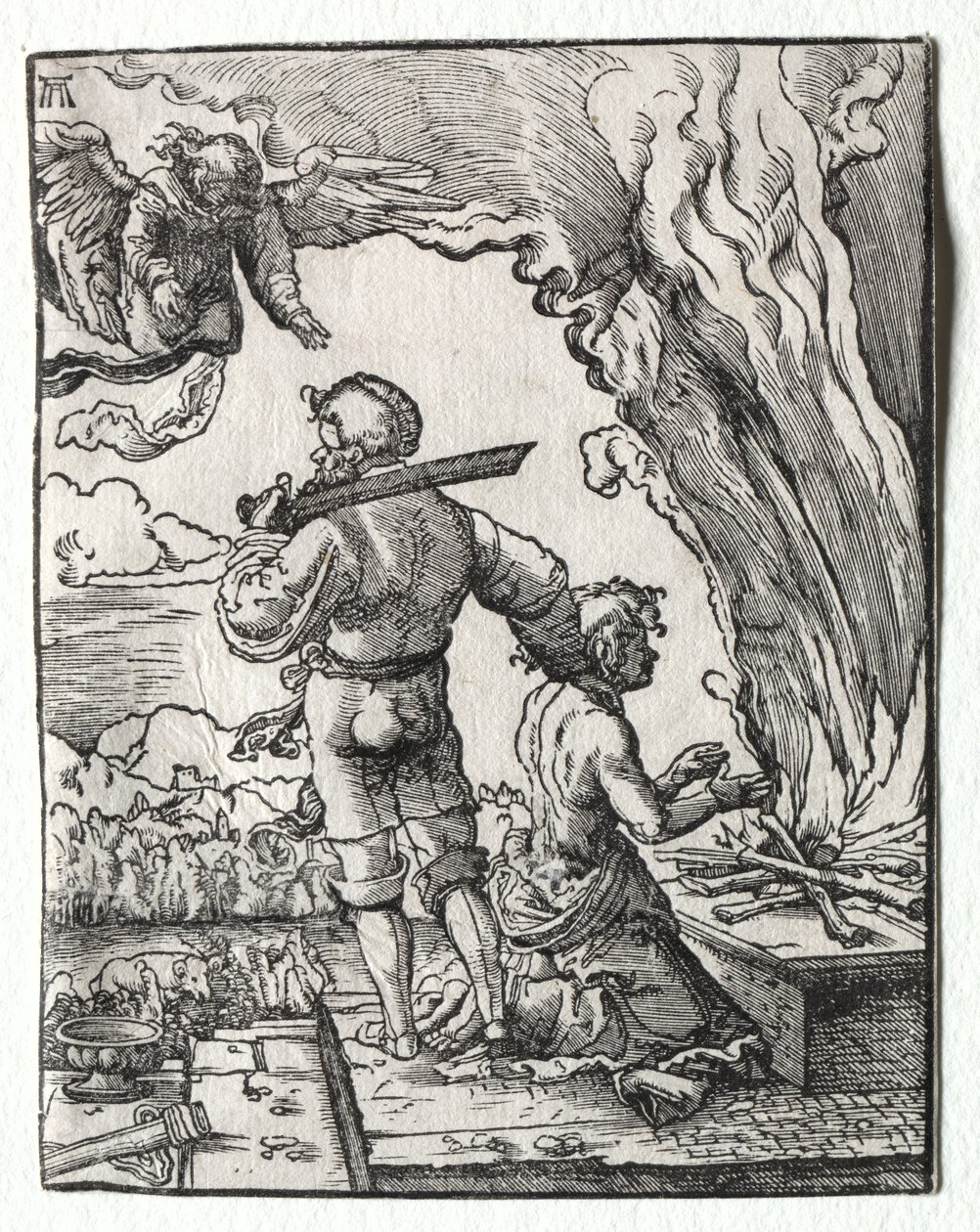 亚伯拉罕的牺牲 作者 阿尔布雷希特·阿尔特多夫（Albrecht Altdorfer）