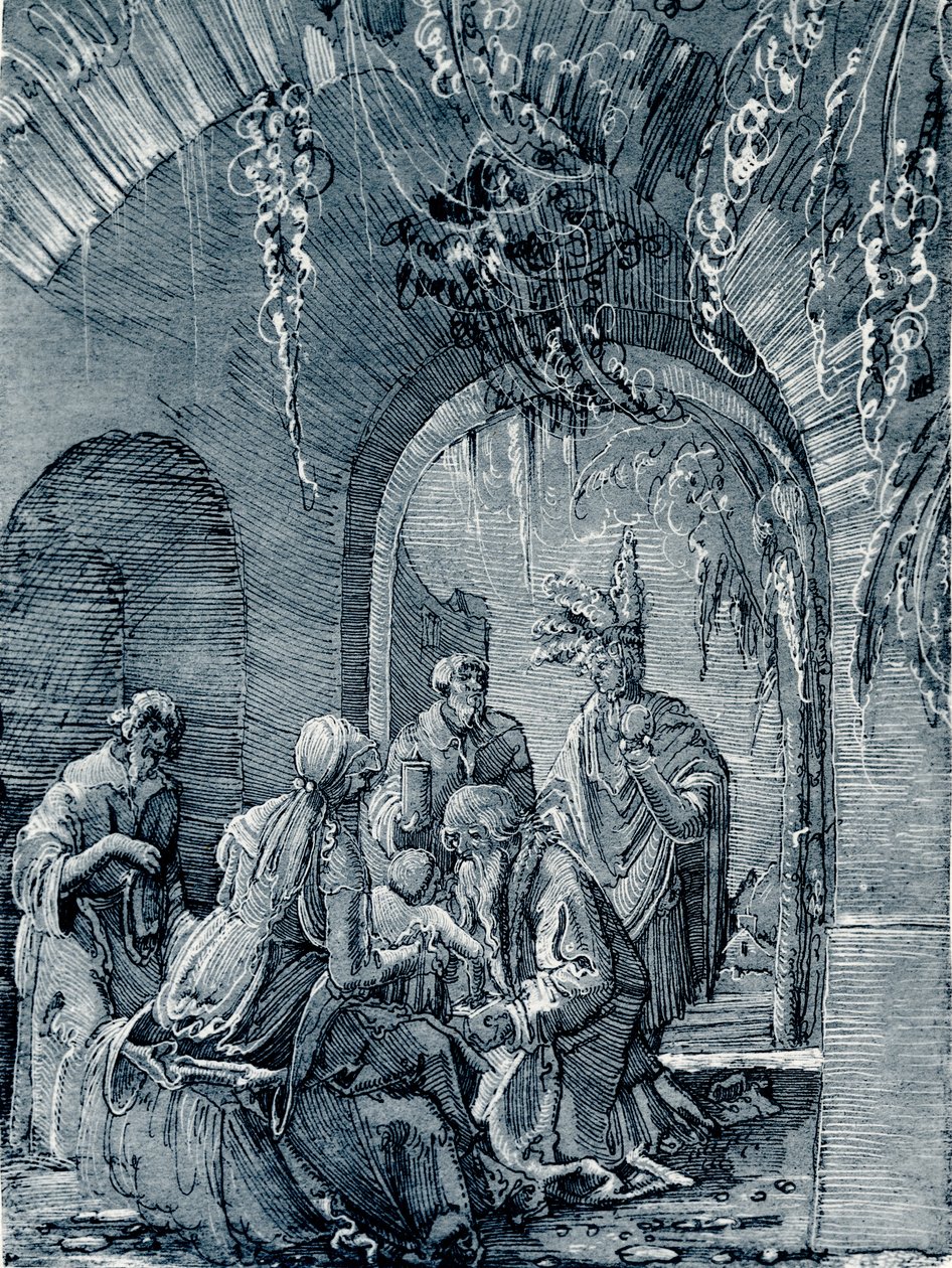 对贤士的崇拜 作者 阿尔布雷希特·阿尔特多夫（Albrecht Altdorfer）