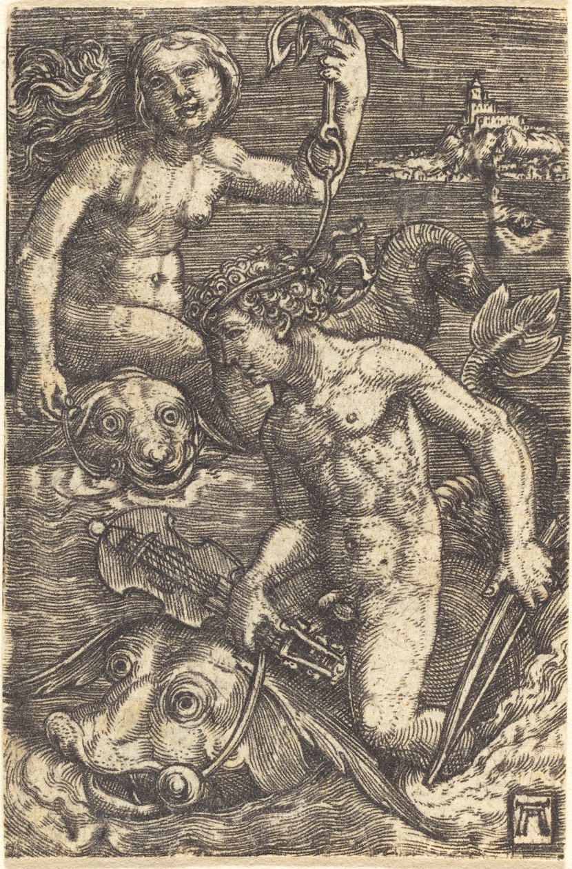 阿里翁和尼瑞德 作者 阿尔布雷希特·阿尔特多夫（Albrecht Altdorfer）