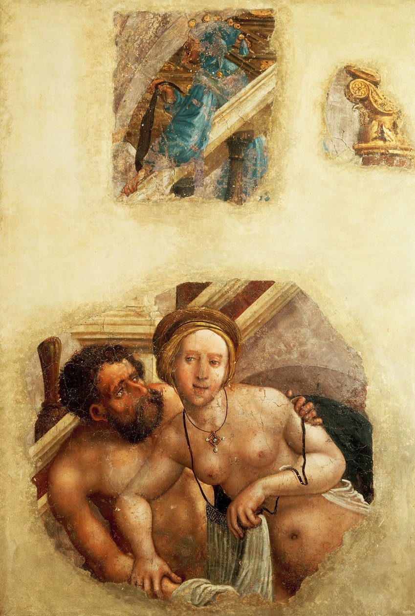 沐浴情侣 作者 Albrecht Altdorfer (1480-1538) 作者 阿尔布雷希特·阿尔特多夫（Albrecht Altdorfer）