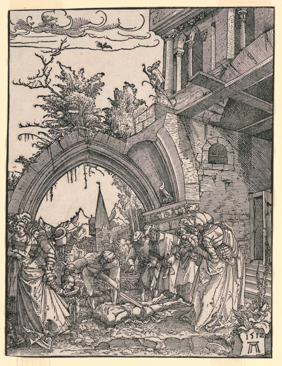 施洗约翰被斩首 作者 阿尔布雷希特·阿尔特多夫（Albrecht Altdorfer）