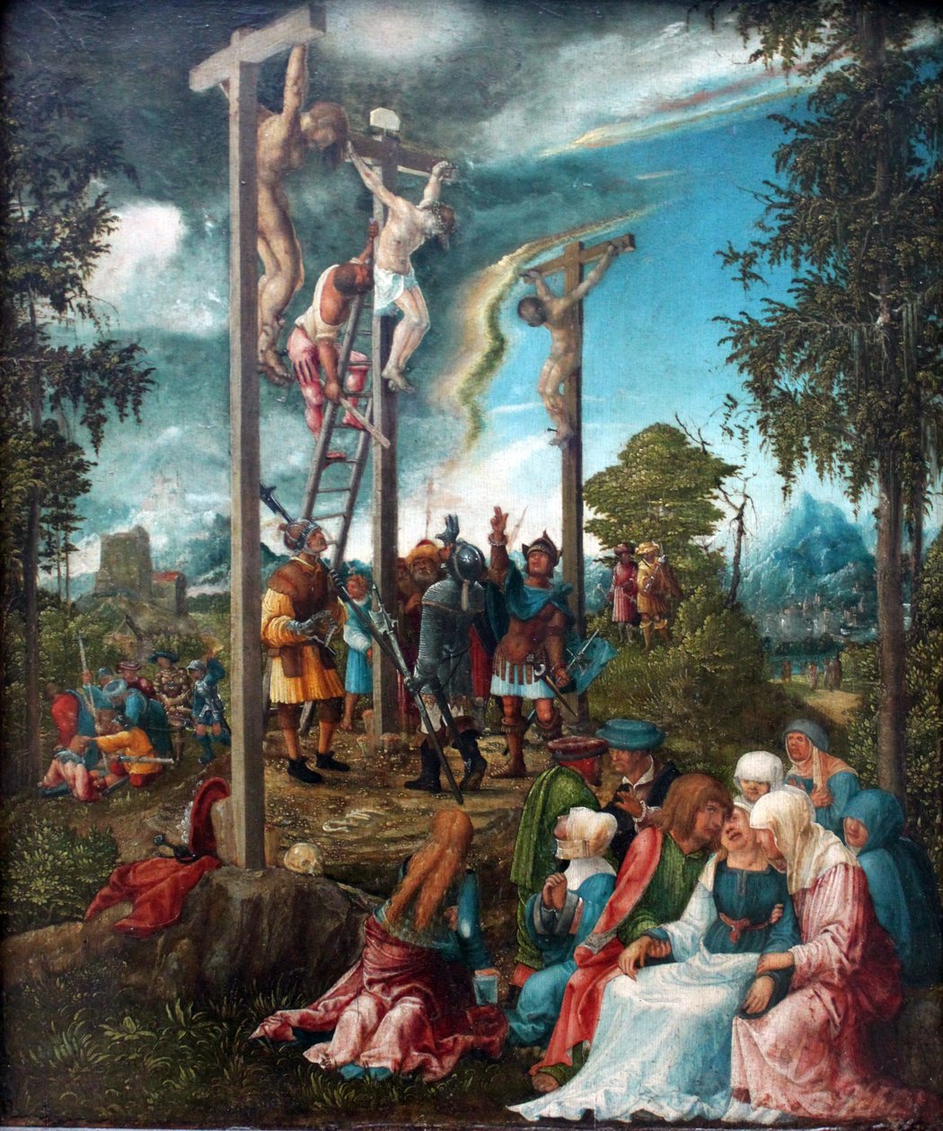 髑髅地 作者 阿尔布雷希特·阿尔特多夫（Albrecht Altdorfer）