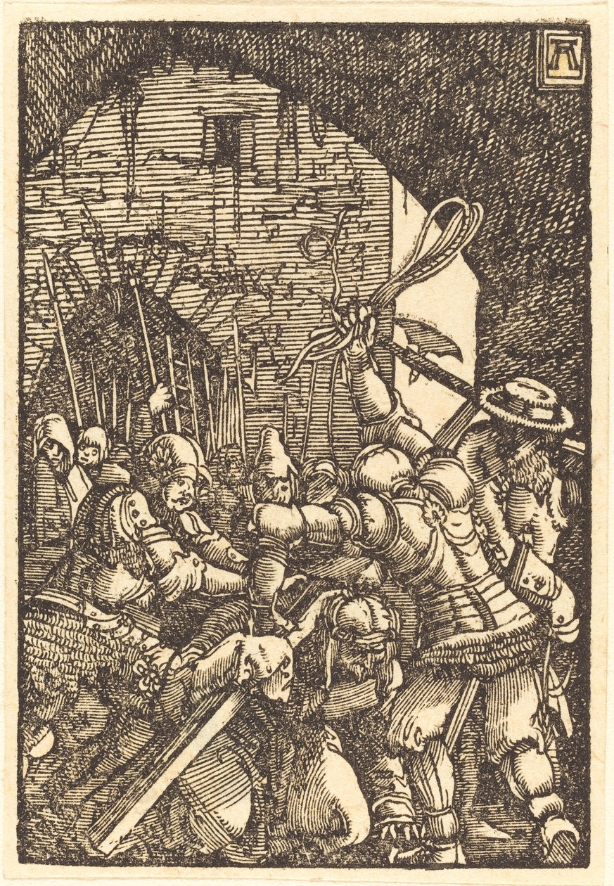 基督背着十字架 作者 阿尔布雷希特·阿尔特多夫（Albrecht Altdorfer）
