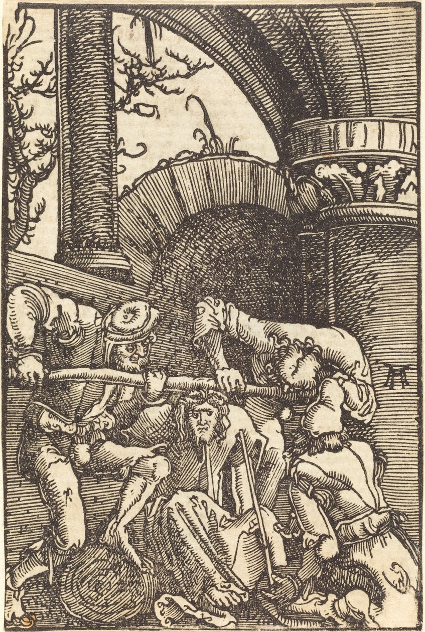 戴荆棘冠的基督 作者 阿尔布雷希特·阿尔特多夫（Albrecht Altdorfer）