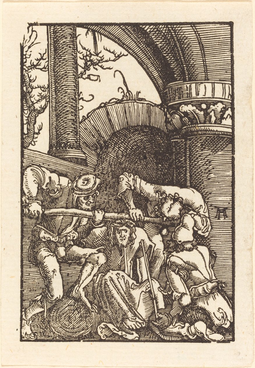 戴荆棘冠的基督 作者 阿尔布雷希特·阿尔特多夫（Albrecht Altdorfer）