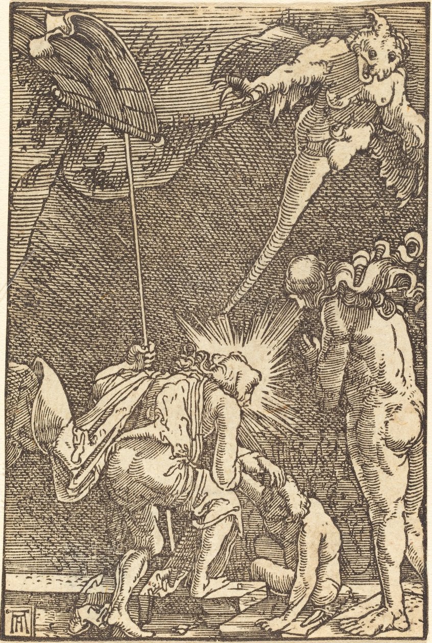 基督下地狱 作者 阿尔布雷希特·阿尔特多夫（Albrecht Altdorfer）