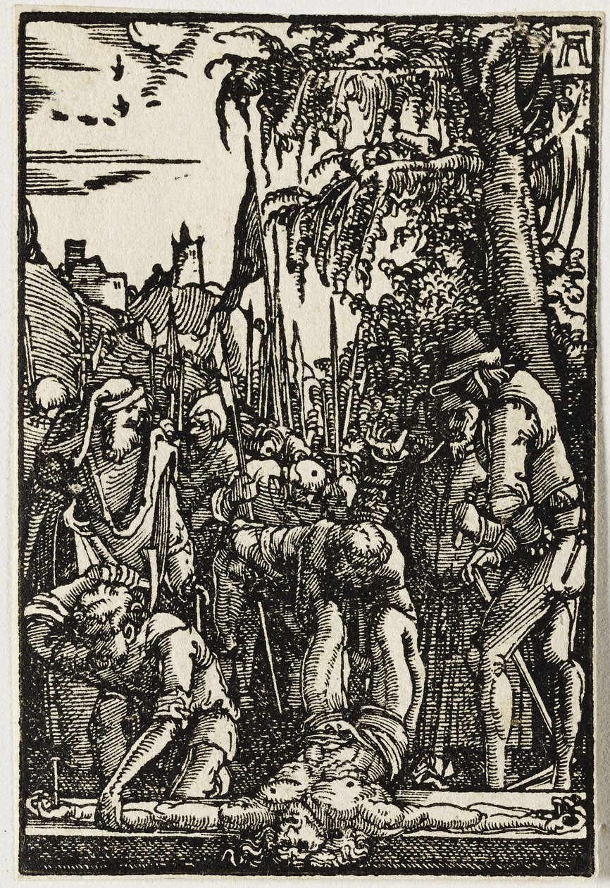 被钉在十字架上的基督，约1513年。 作者 阿尔布雷希特·阿尔特多夫（Albrecht Altdorfer）