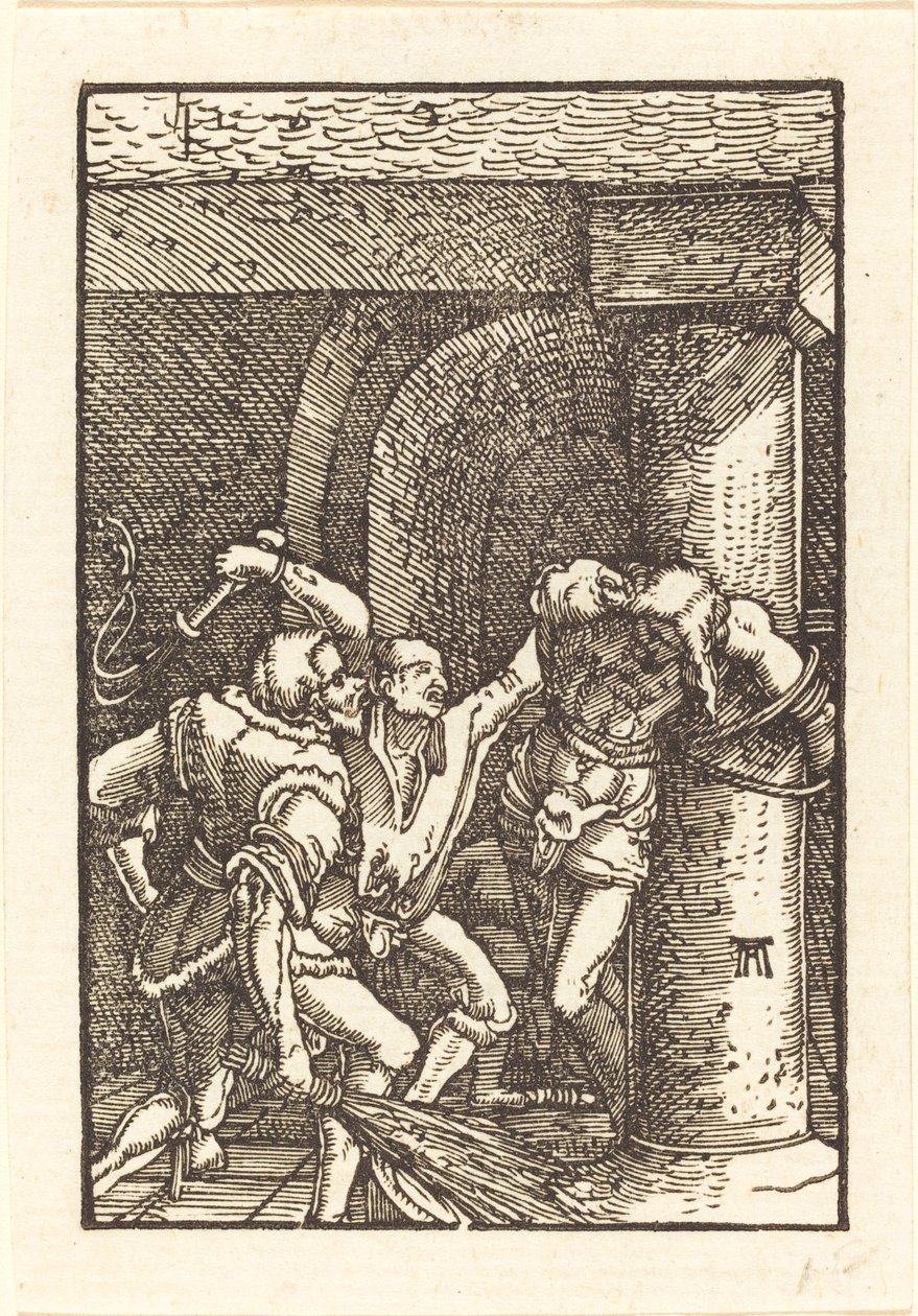 基督被鞭打 作者 阿尔布雷希特·阿尔特多夫（Albrecht Altdorfer）
