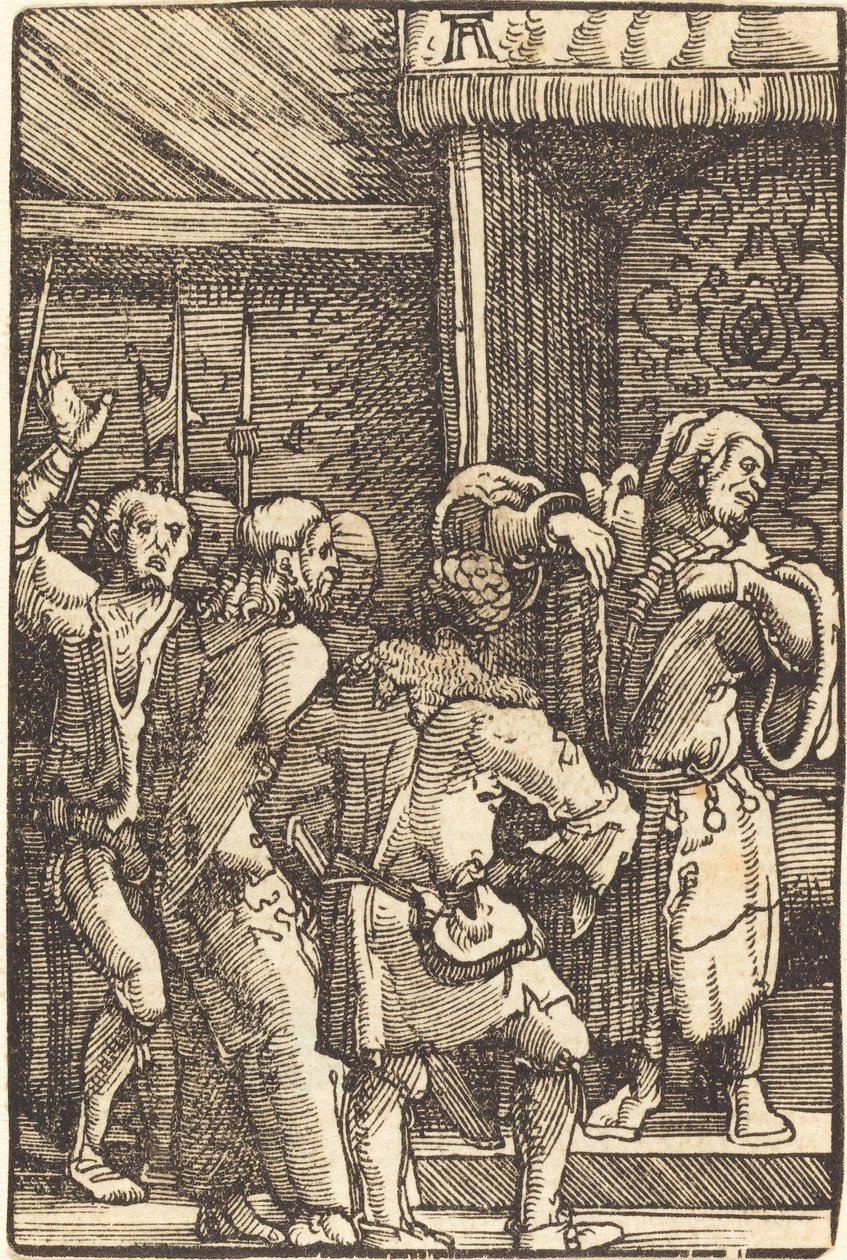 基督在凯帕面前 作者 阿尔布雷希特·阿尔特多夫（Albrecht Altdorfer）