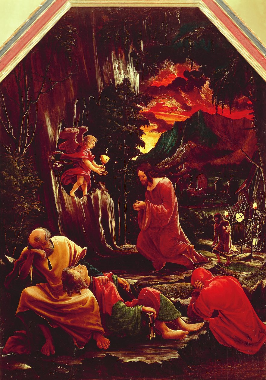 基督在橄榄山上 作者 阿尔布雷希特·阿尔特多夫（Albrecht Altdorfer）