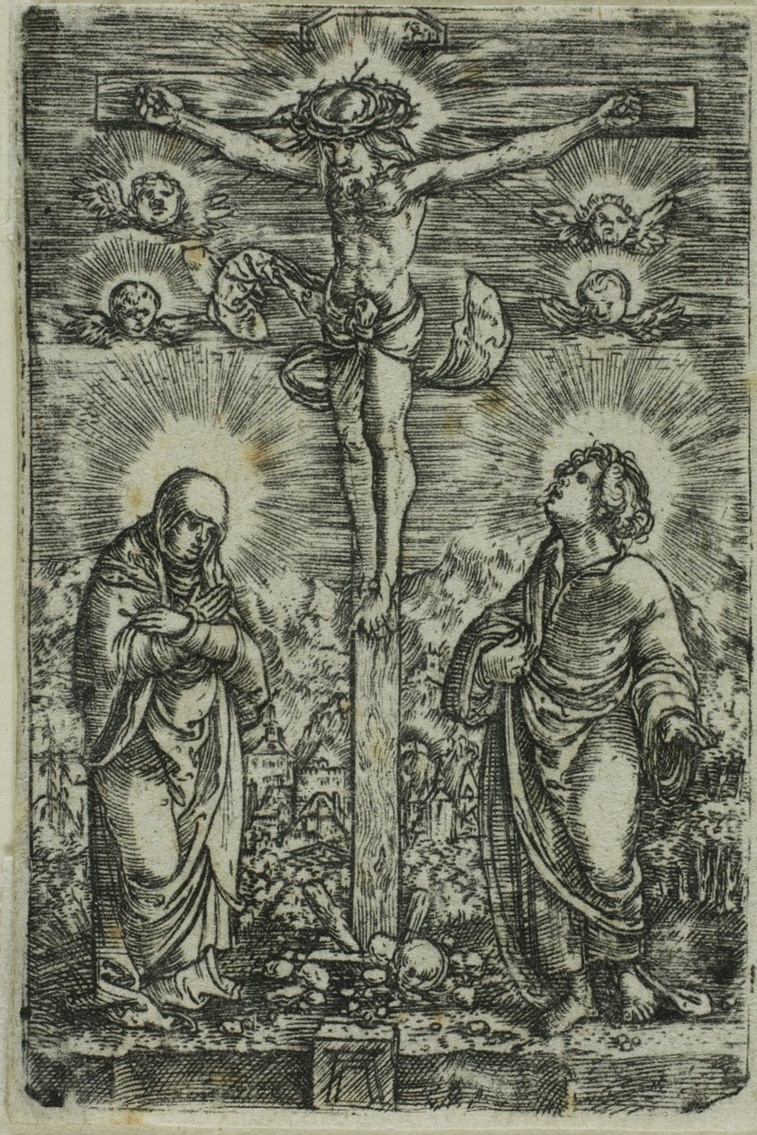 十字架上的基督（小十字架） 作者 阿尔布雷希特·阿尔特多夫（Albrecht Altdorfer）