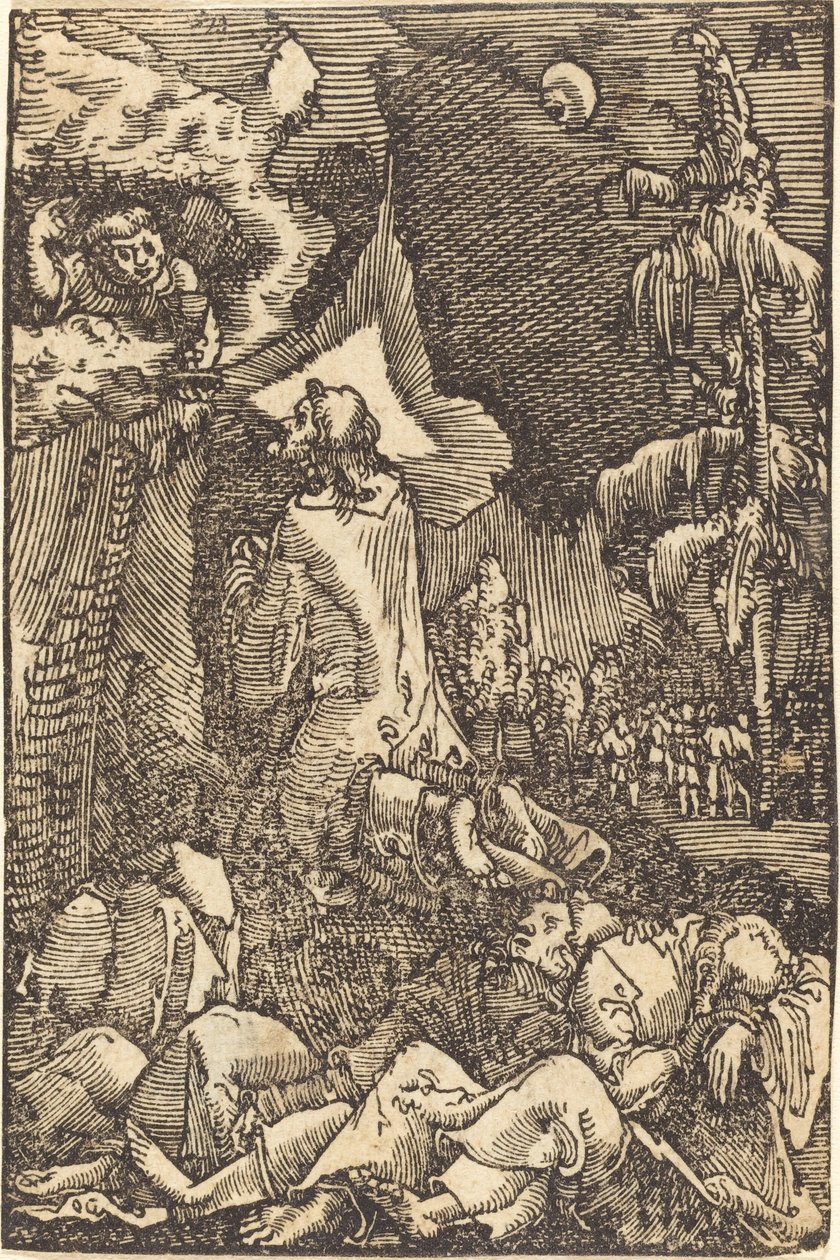 基督在橄榄山 作者 阿尔布雷希特·阿尔特多夫（Albrecht Altdorfer）