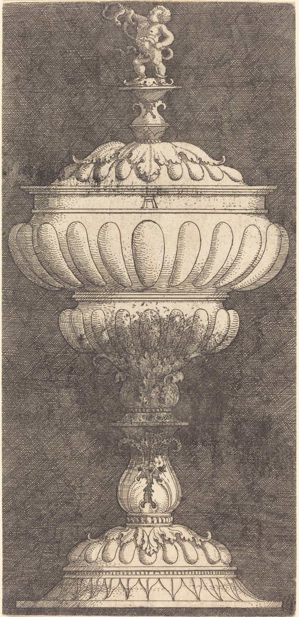 婴孩大力神高脚杯 作者 阿尔布雷希特·阿尔特多夫（Albrecht Altdorfer）