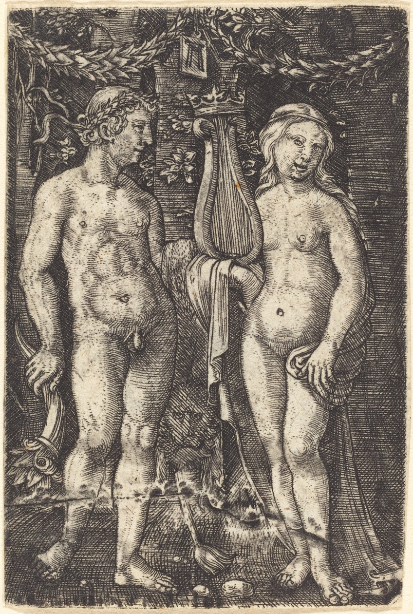 赫拉克勒斯和缪斯 作者 阿尔布雷希特·阿尔特多夫（Albrecht Altdorfer）