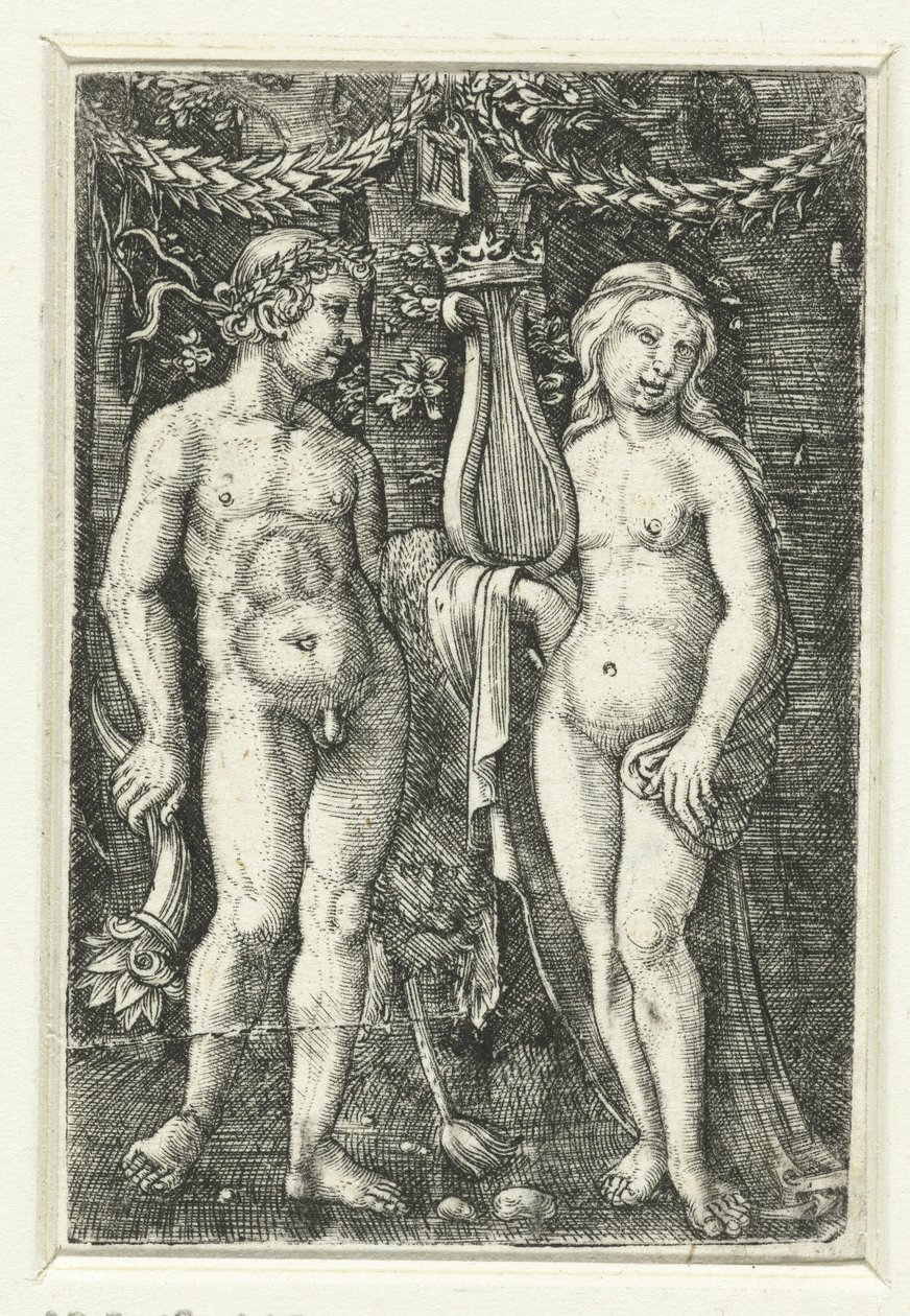大力士和缪斯女神 作者 阿尔布雷希特·阿尔特多夫（Albrecht Altdorfer）