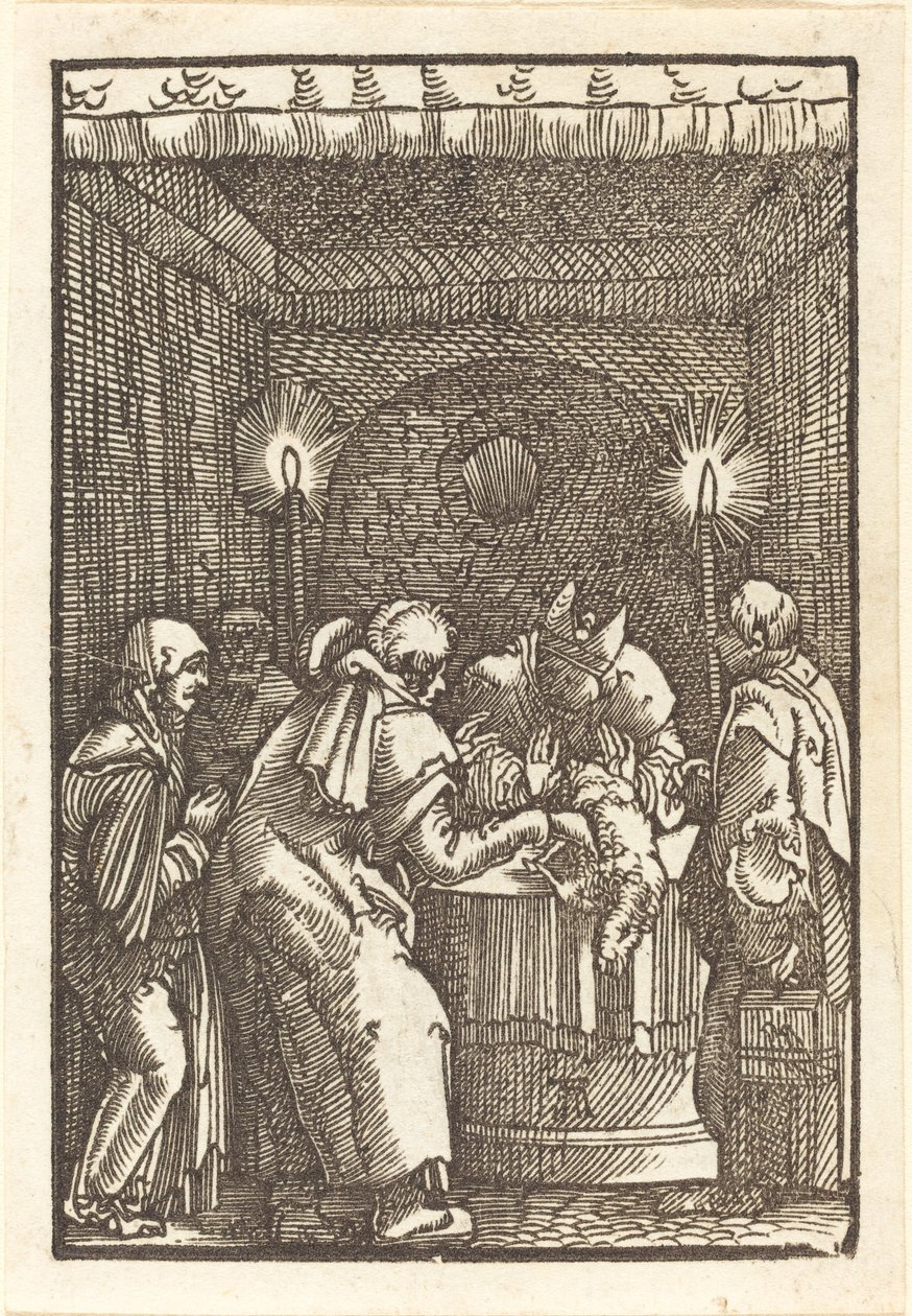 约阿希姆的祭品被拒绝 作者 阿尔布雷希特·阿尔特多夫（Albrecht Altdorfer）