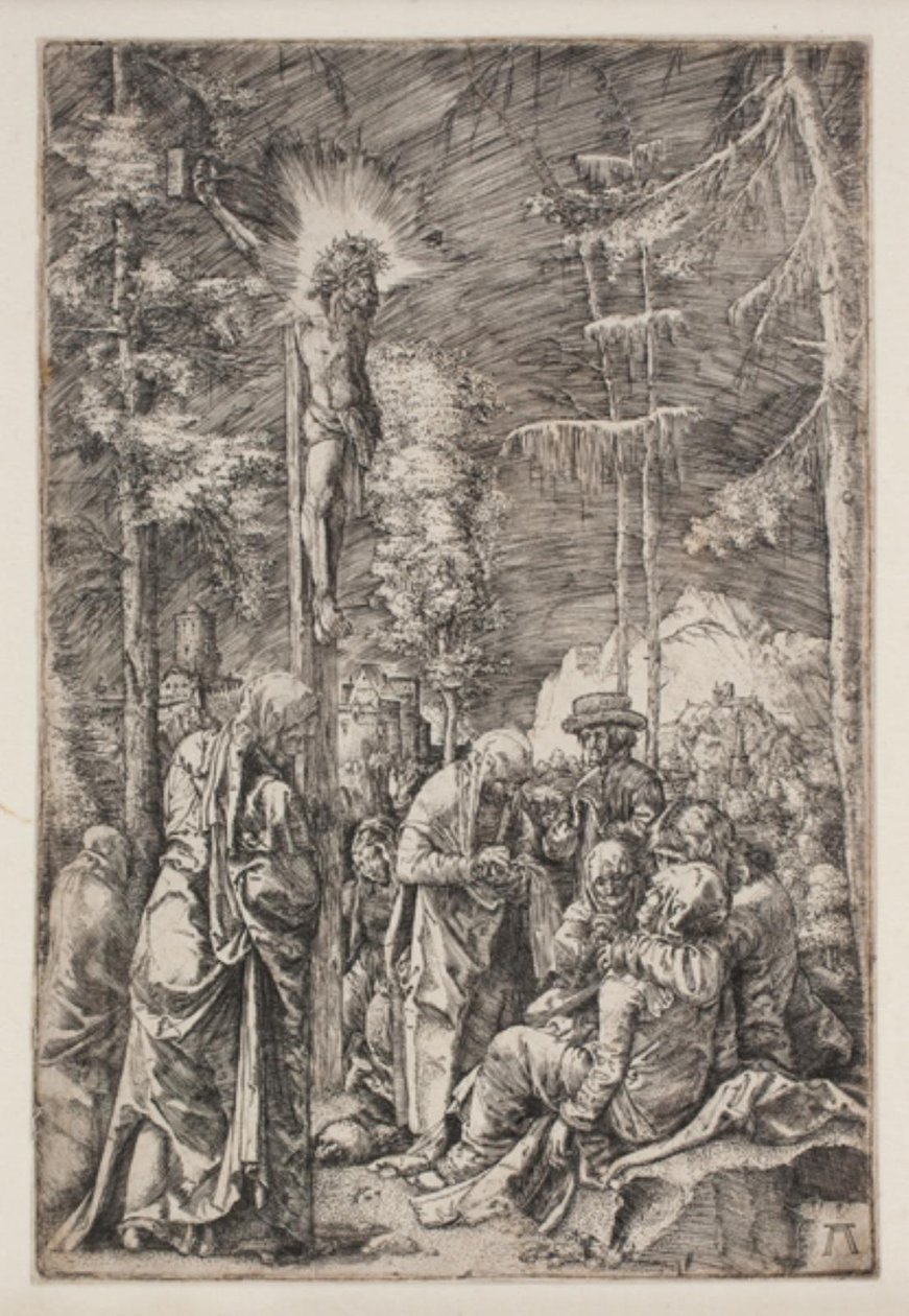 十字架上的基督 作者 阿尔布雷希特·阿尔特多夫（Albrecht Altdorfer）