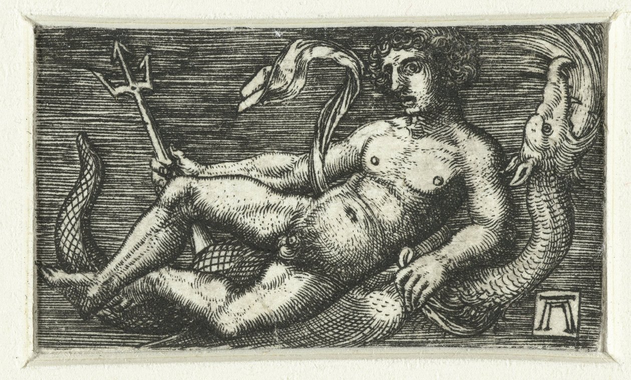 躺着的海王星 作者 阿尔布雷希特·阿尔特多夫（Albrecht Altdorfer）