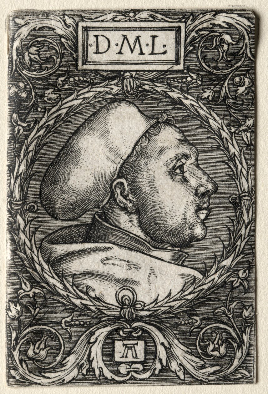 马丁·路德（CA） 1525。 作者 阿尔布雷希特·阿尔特多夫（Albrecht Altdorfer）