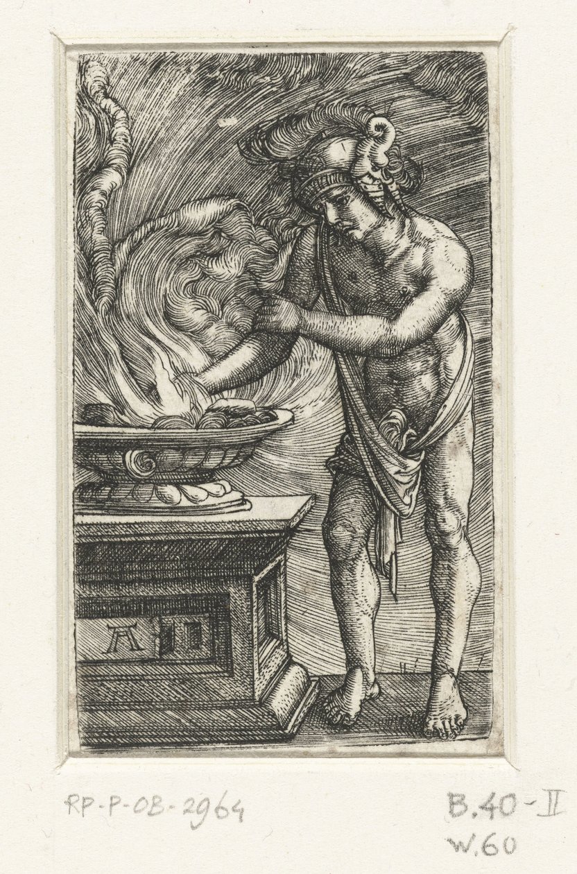 Mucius Scaevola 作者 阿尔布雷希特·阿尔特多夫（Albrecht Altdorfer）