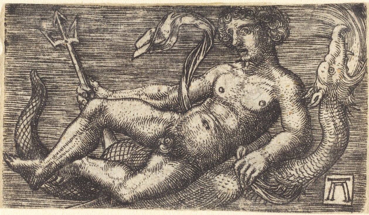海怪上的海神 作者 阿尔布雷希特·阿尔特多夫（Albrecht Altdorfer）