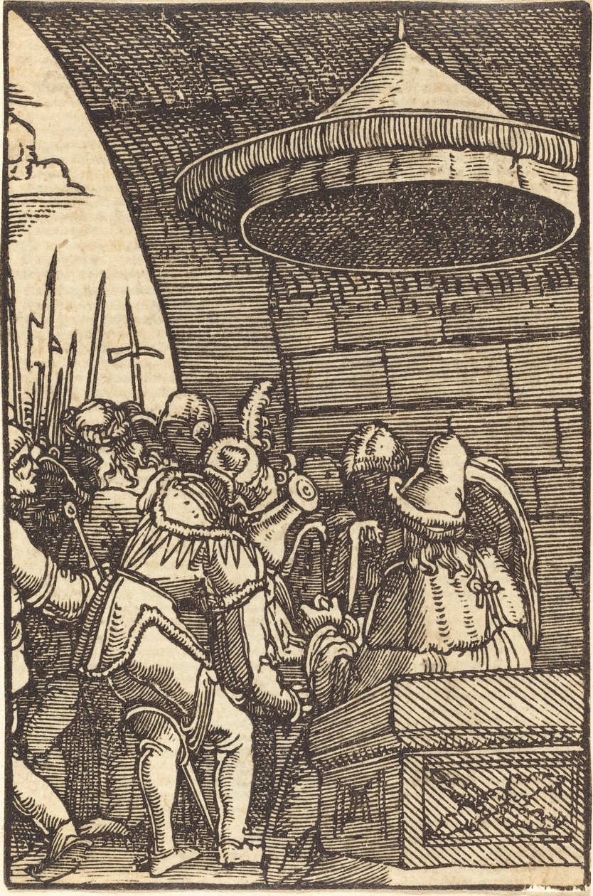 彼拉多洗手 作者 阿尔布雷希特·阿尔特多夫（Albrecht Altdorfer）
