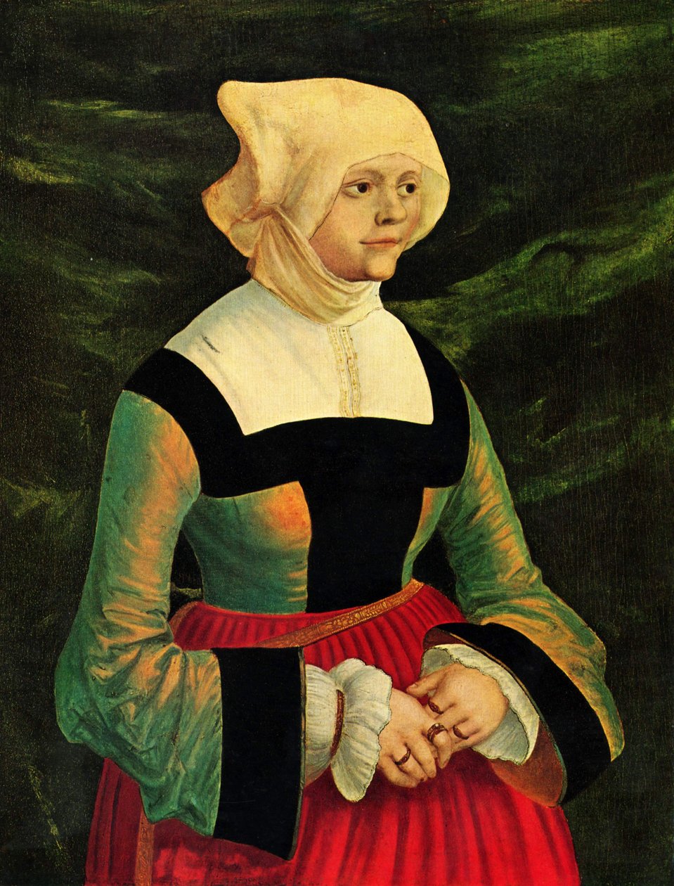 妇女肖像 作者 阿尔布雷希特·阿尔特多夫（Albrecht Altdorfer）