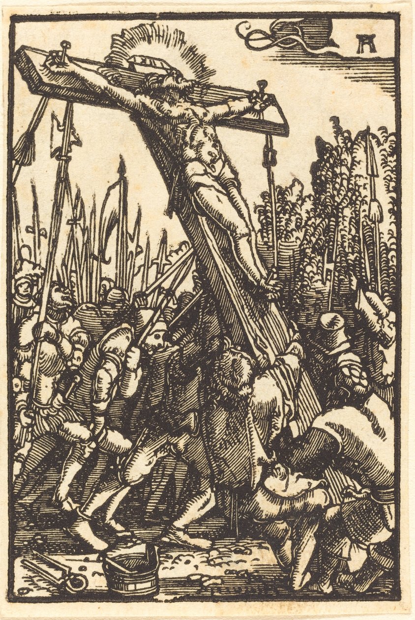 十字架升起 作者 阿尔布雷希特·阿尔特多夫（Albrecht Altdorfer）
