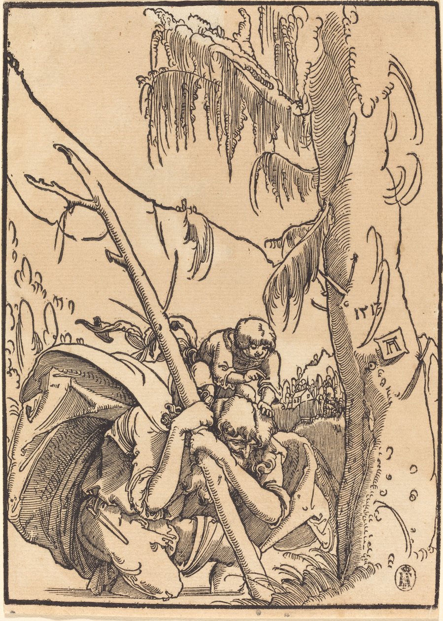 圣克里斯托弗 作者 阿尔布雷希特·阿尔特多夫（Albrecht Altdorfer）