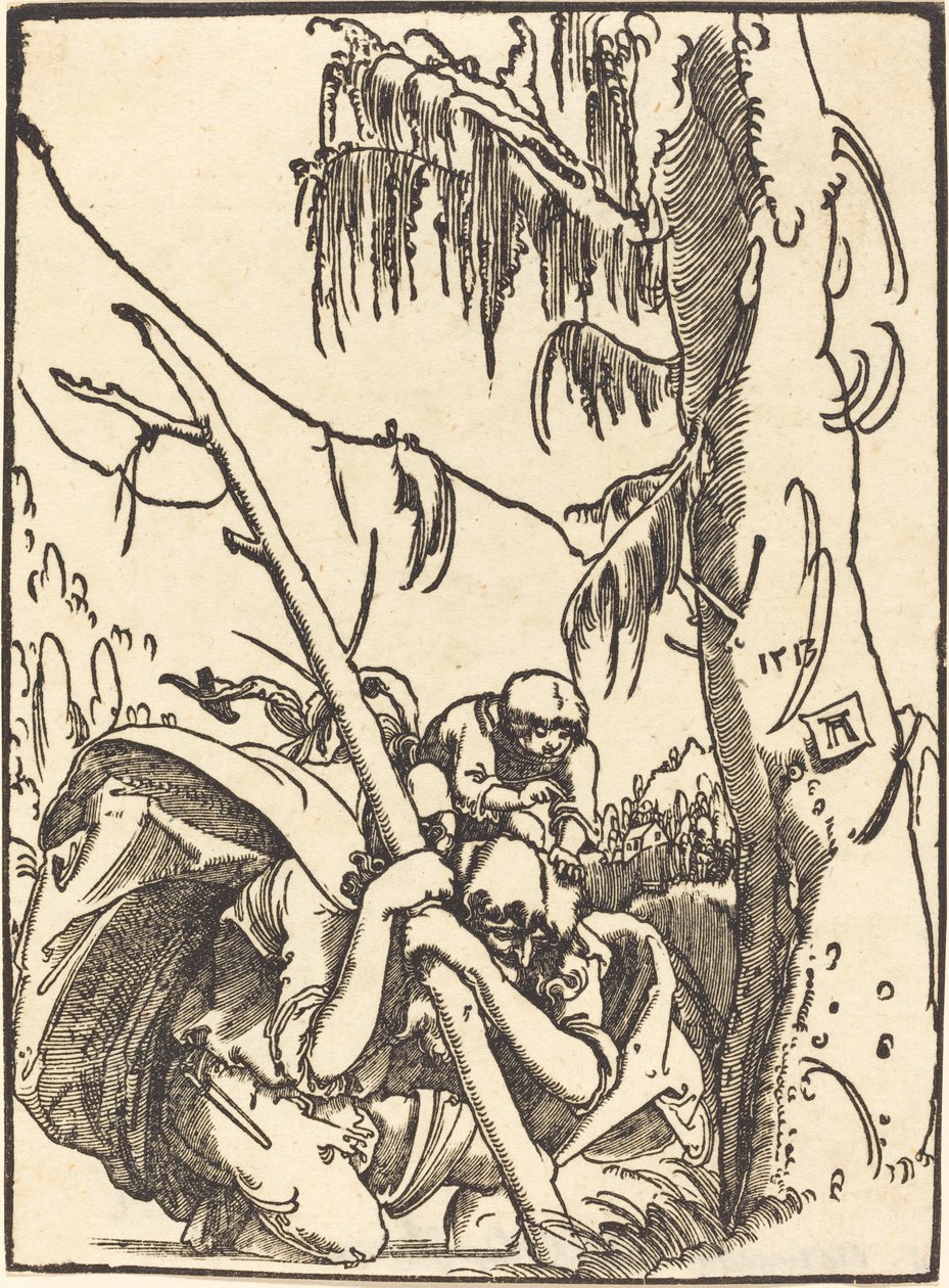 圣克里斯托弗 作者 阿尔布雷希特·阿尔特多夫（Albrecht Altdorfer）