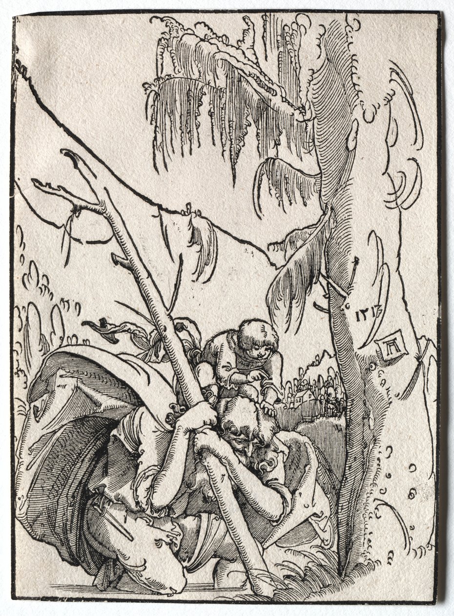 圣克里斯托弗 作者 阿尔布雷希特·阿尔特多夫（Albrecht Altdorfer）