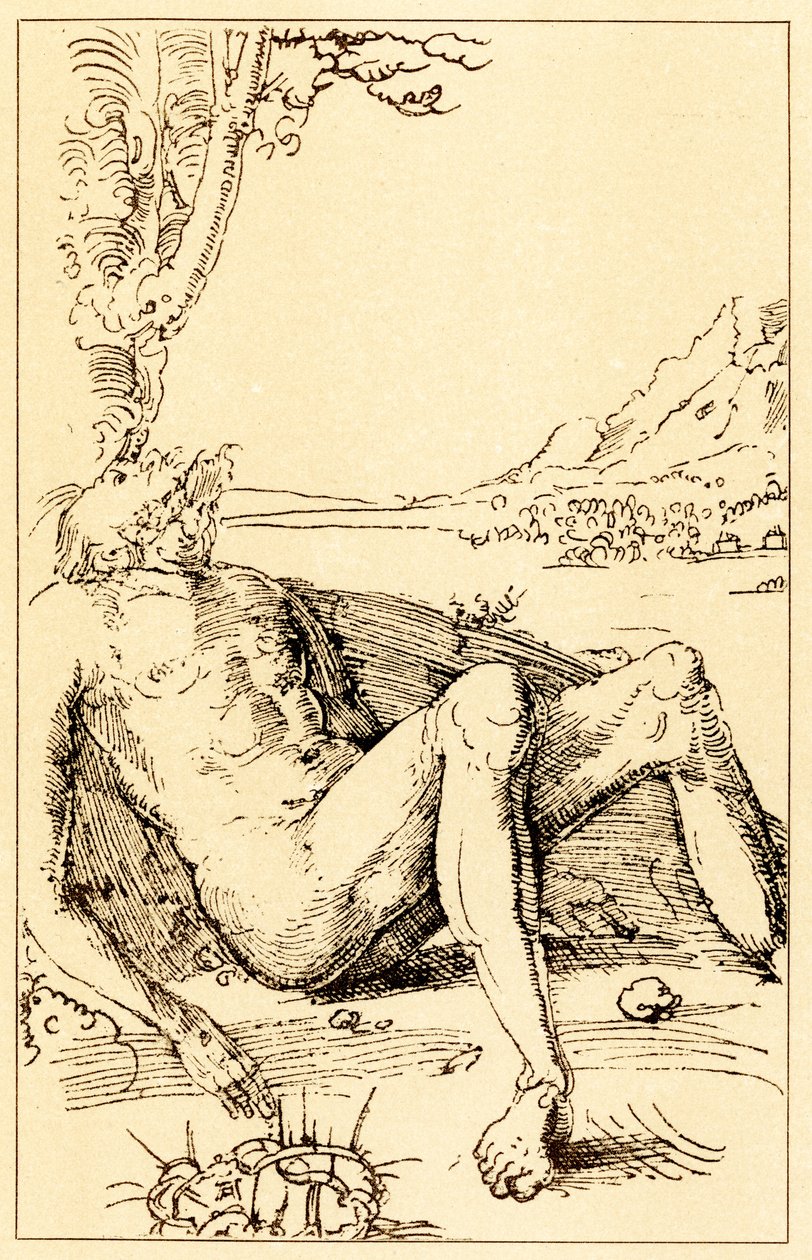 哀悼研究 作者 阿尔布雷希特·阿尔特多夫（Albrecht Altdorfer）