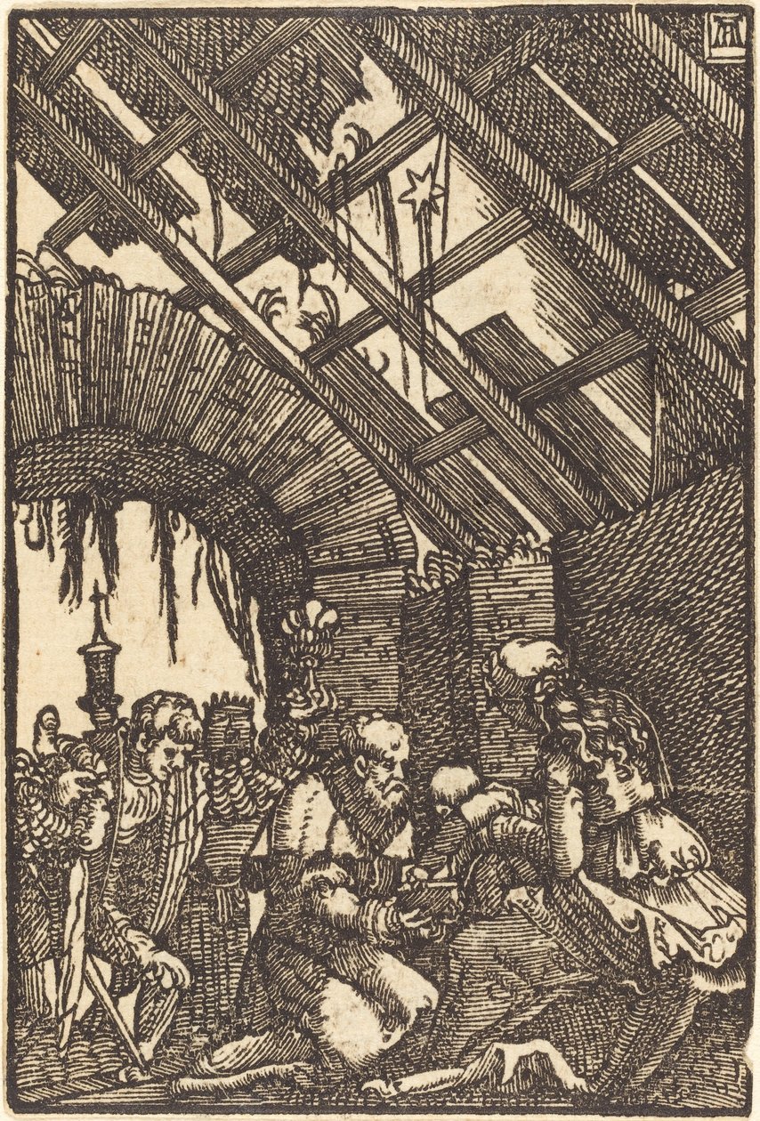 麦琪的崇拜 作者 阿尔布雷希特·阿尔特多夫（Albrecht Altdorfer）