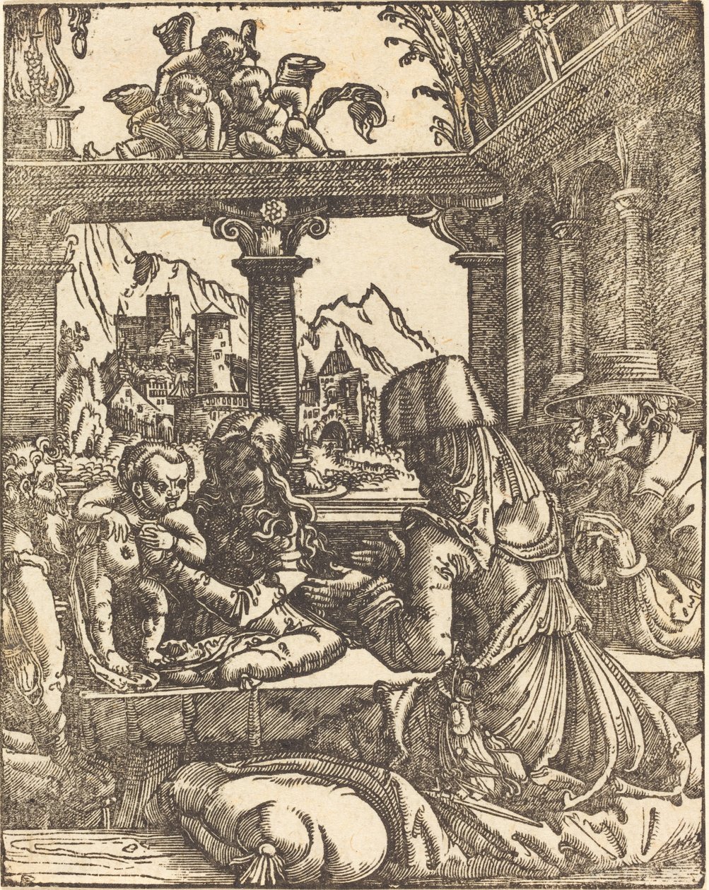 牧羊人的崇拜 作者 阿尔布雷希特·阿尔特多夫（Albrecht Altdorfer）