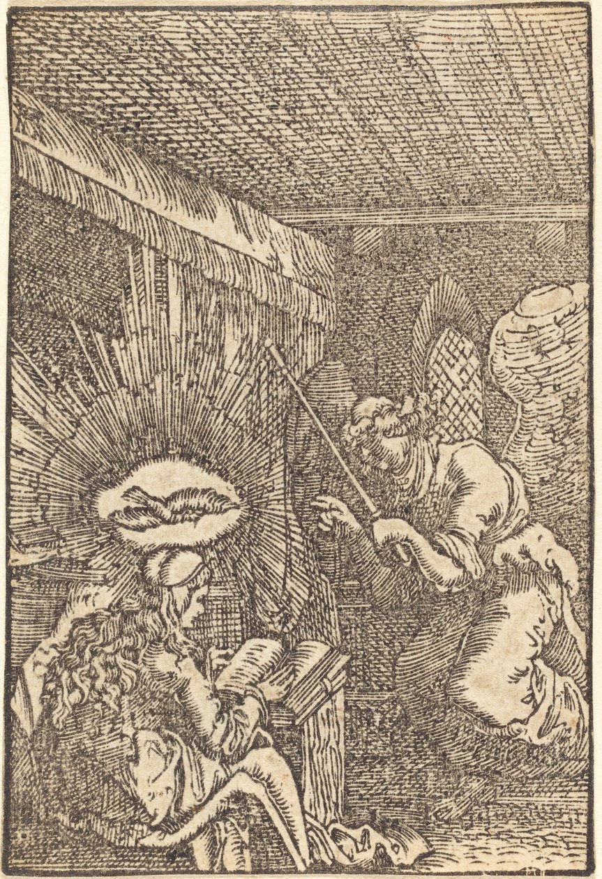 圣母领报 作者 阿尔布雷希特·阿尔特多夫（Albrecht Altdorfer）