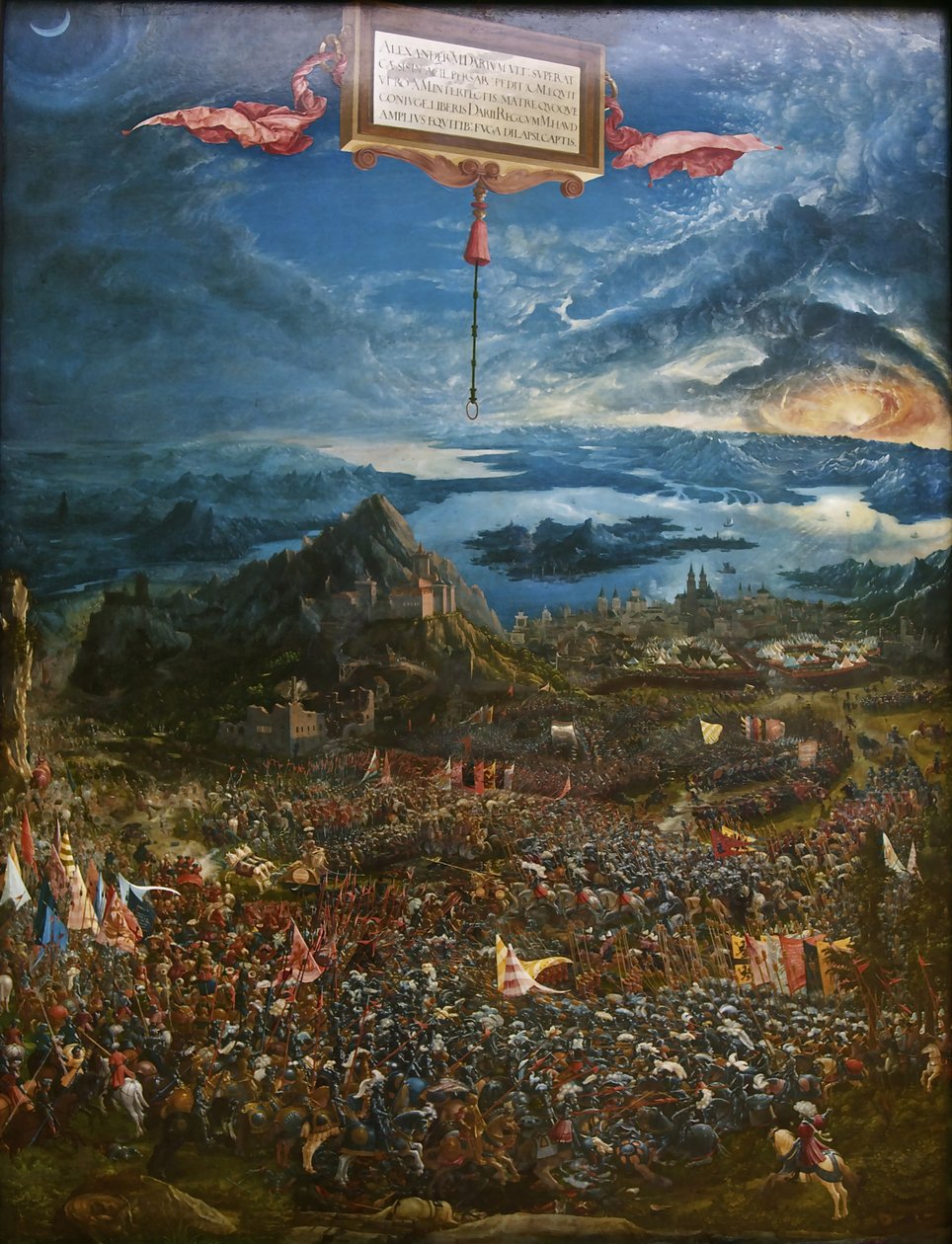 亚历山大·艾苏斯战役，1529年 作者 阿尔布雷希特·阿尔特多夫（Albrecht Altdorfer）