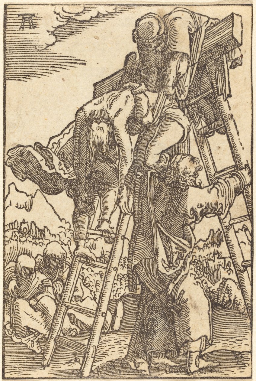 下十字架 作者 阿尔布雷希特·阿尔特多夫（Albrecht Altdorfer）