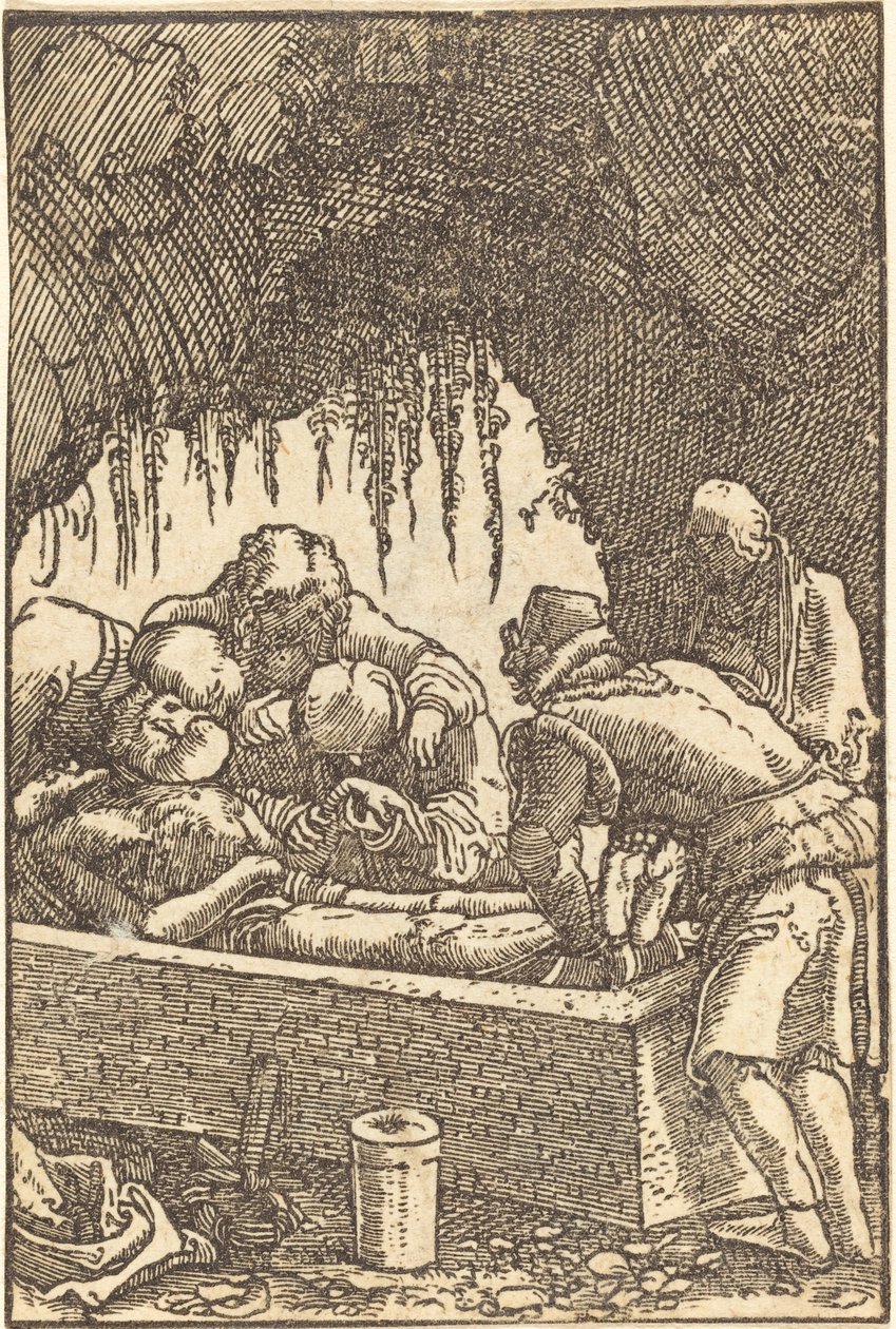 墓穴 作者 阿尔布雷希特·阿尔特多夫（Albrecht Altdorfer）