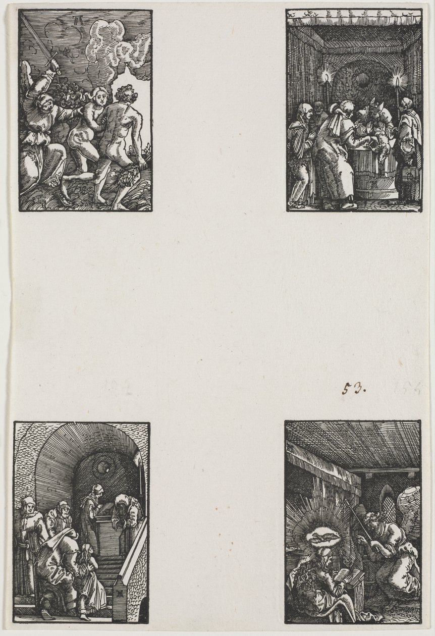 人类的堕落与救赎 作者 阿尔布雷希特·阿尔特多夫（Albrecht Altdorfer）