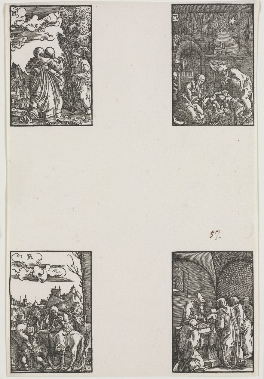 人类的堕落与救赎 作者 阿尔布雷希特·阿尔特多夫（Albrecht Altdorfer）