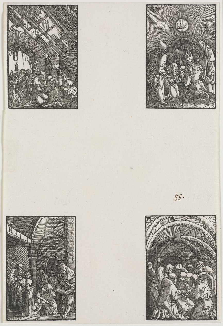 人类的堕落与救赎 作者 阿尔布雷希特·阿尔特多夫（Albrecht Altdorfer）