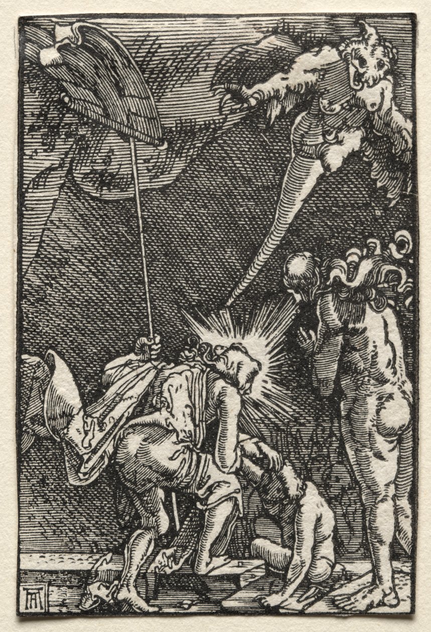 人类的堕落与救赎堕入地狱 作者 阿尔布雷希特·阿尔特多夫（Albrecht Altdorfer）