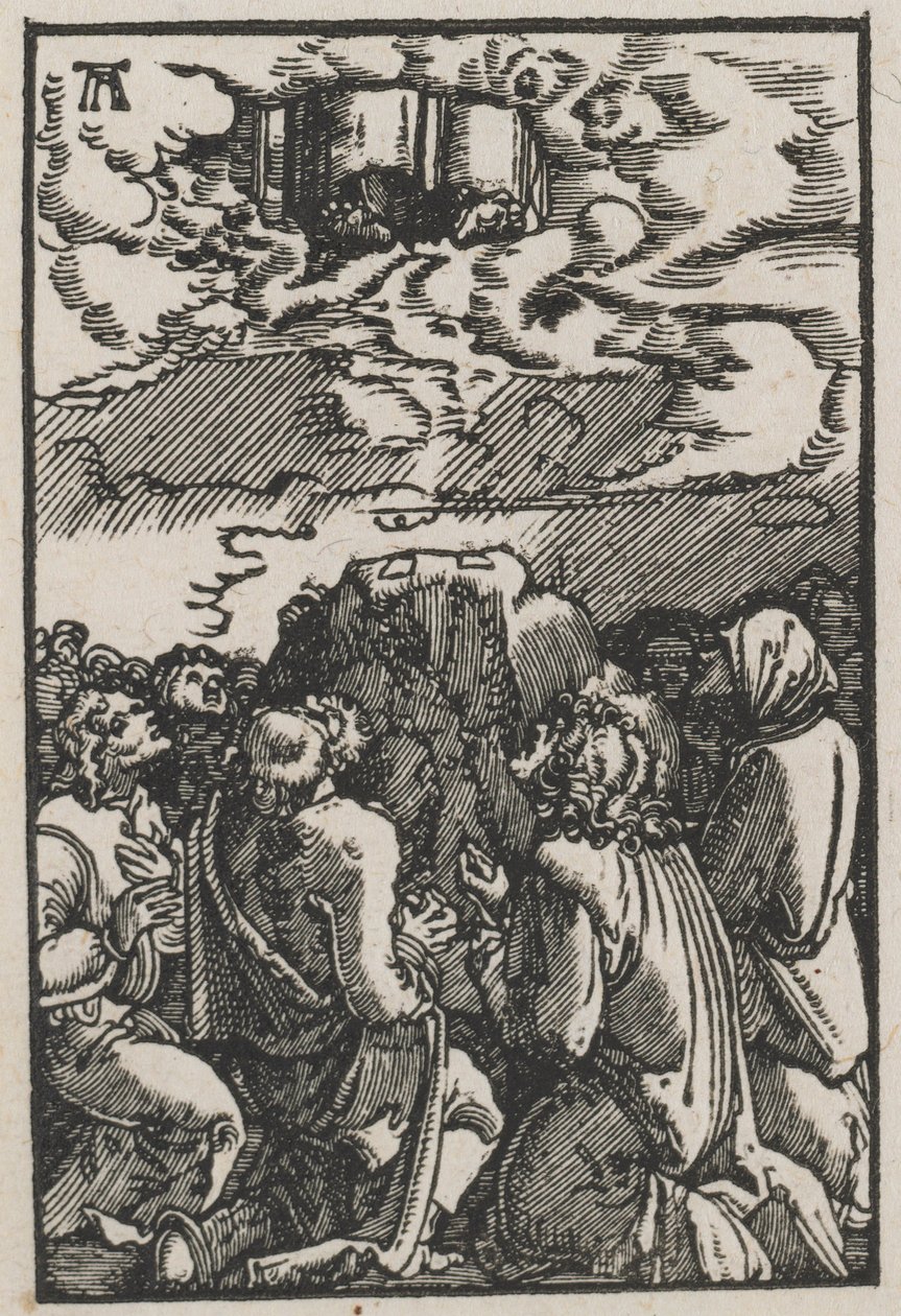 人类的堕落与救赎  升天 作者 阿尔布雷希特·阿尔特多夫（Albrecht Altdorfer）