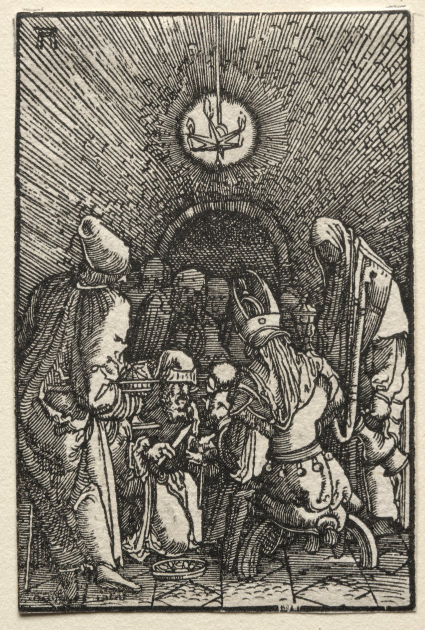 人的堕落与救赎：割礼，c。 1515。 作者 阿尔布雷希特·阿尔特多夫（Albrecht Altdorfer）