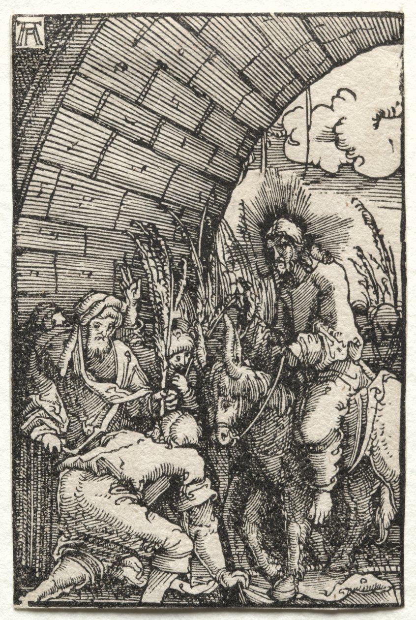 人类的堕落与救赎  进入耶路撒冷 作者 阿尔布雷希特·阿尔特多夫（Albrecht Altdorfer）