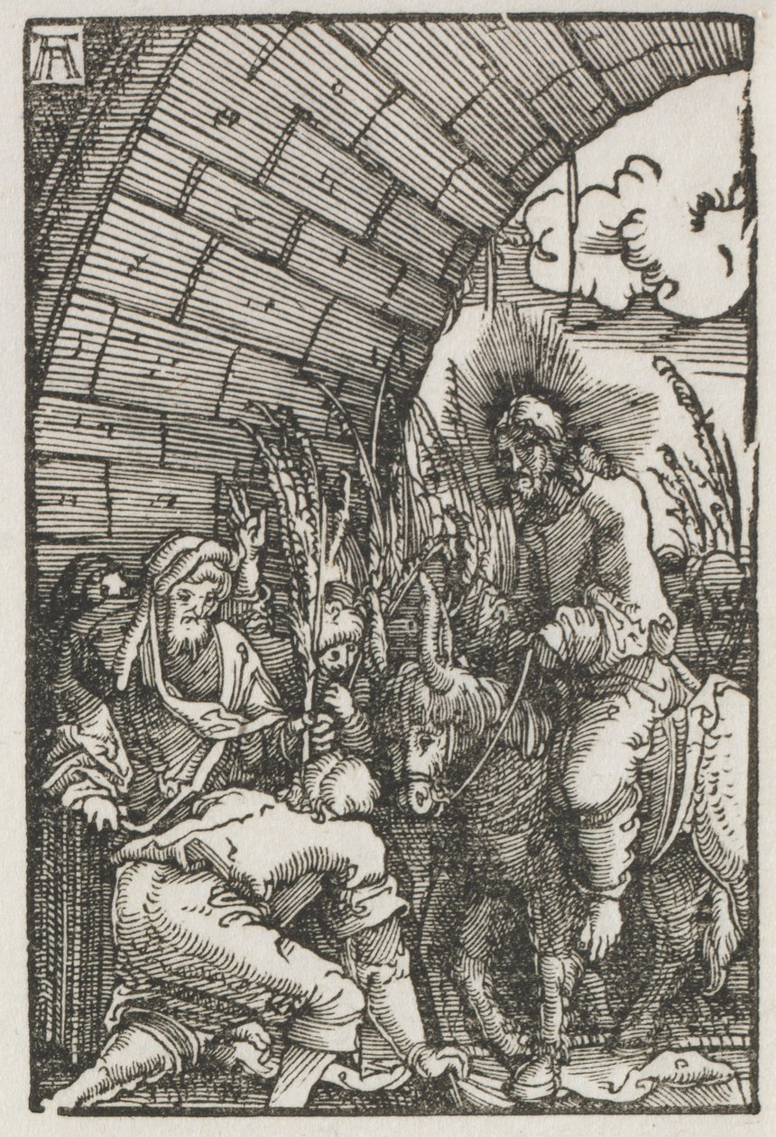 人类的堕落与救赎  进入耶路撒冷 作者 阿尔布雷希特·阿尔特多夫（Albrecht Altdorfer）