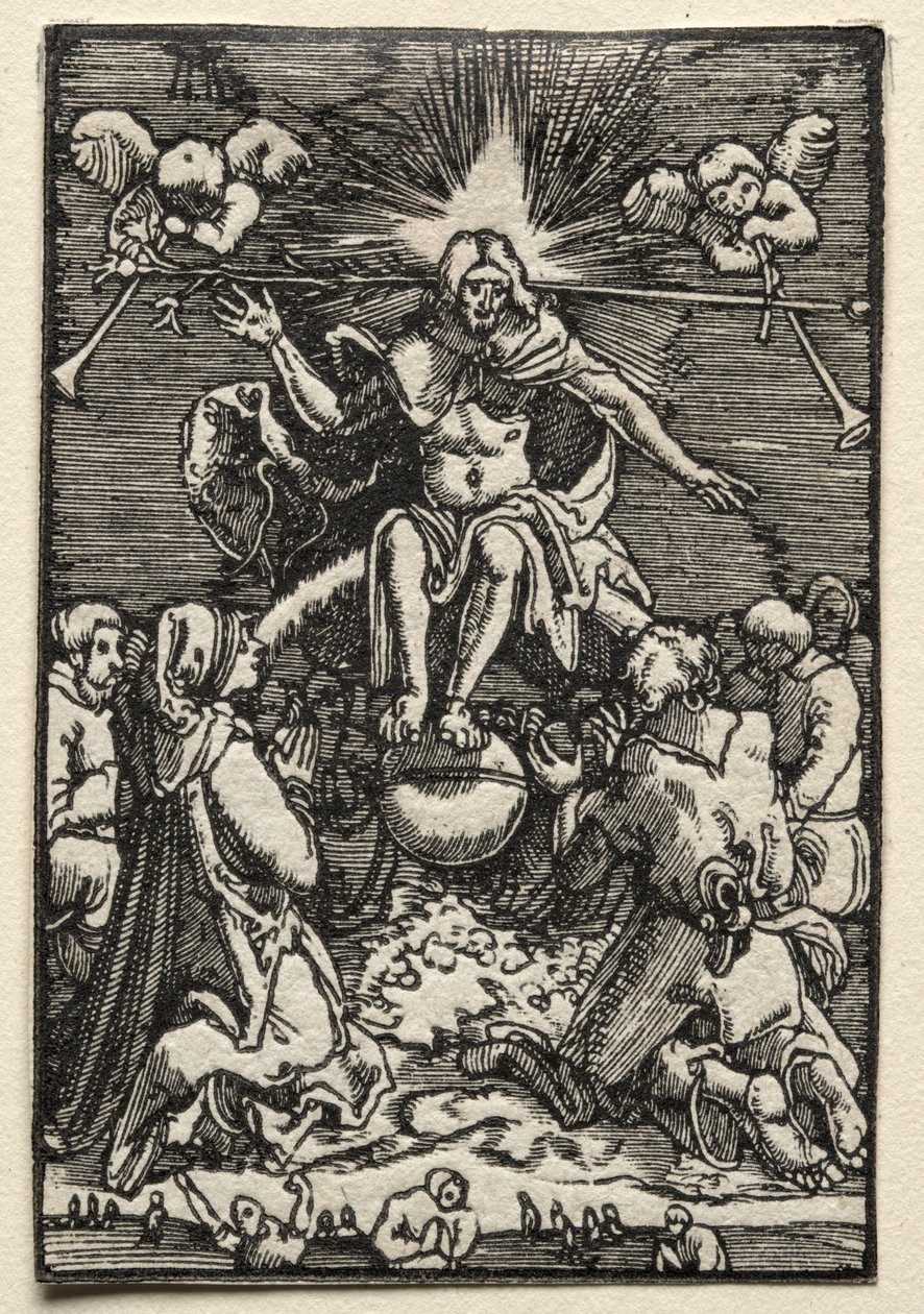 人类的堕落与救赎  最后的审判 作者 阿尔布雷希特·阿尔特多夫（Albrecht Altdorfer）