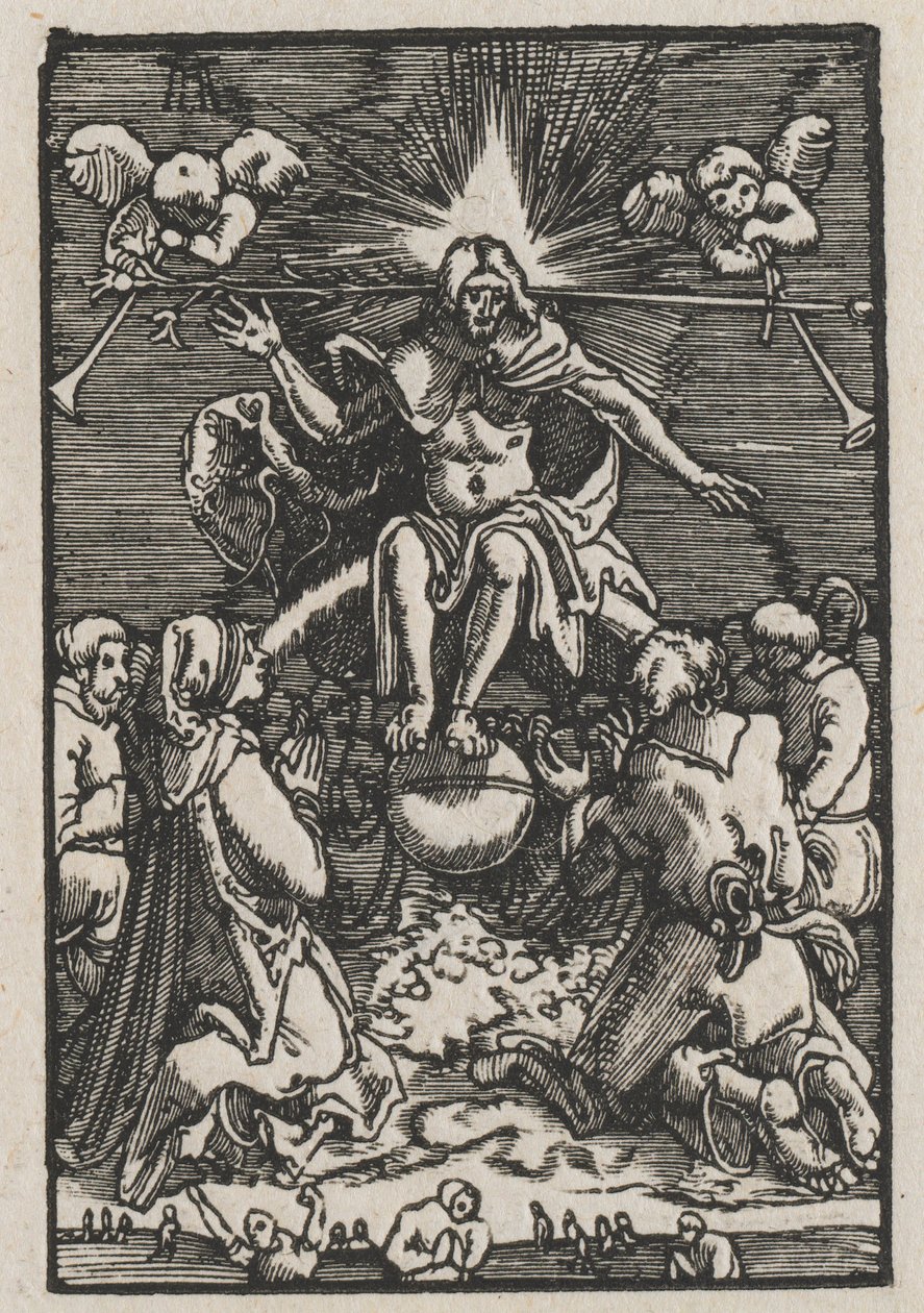 人类的堕落与救赎  最后的审判 作者 阿尔布雷希特·阿尔特多夫（Albrecht Altdorfer）