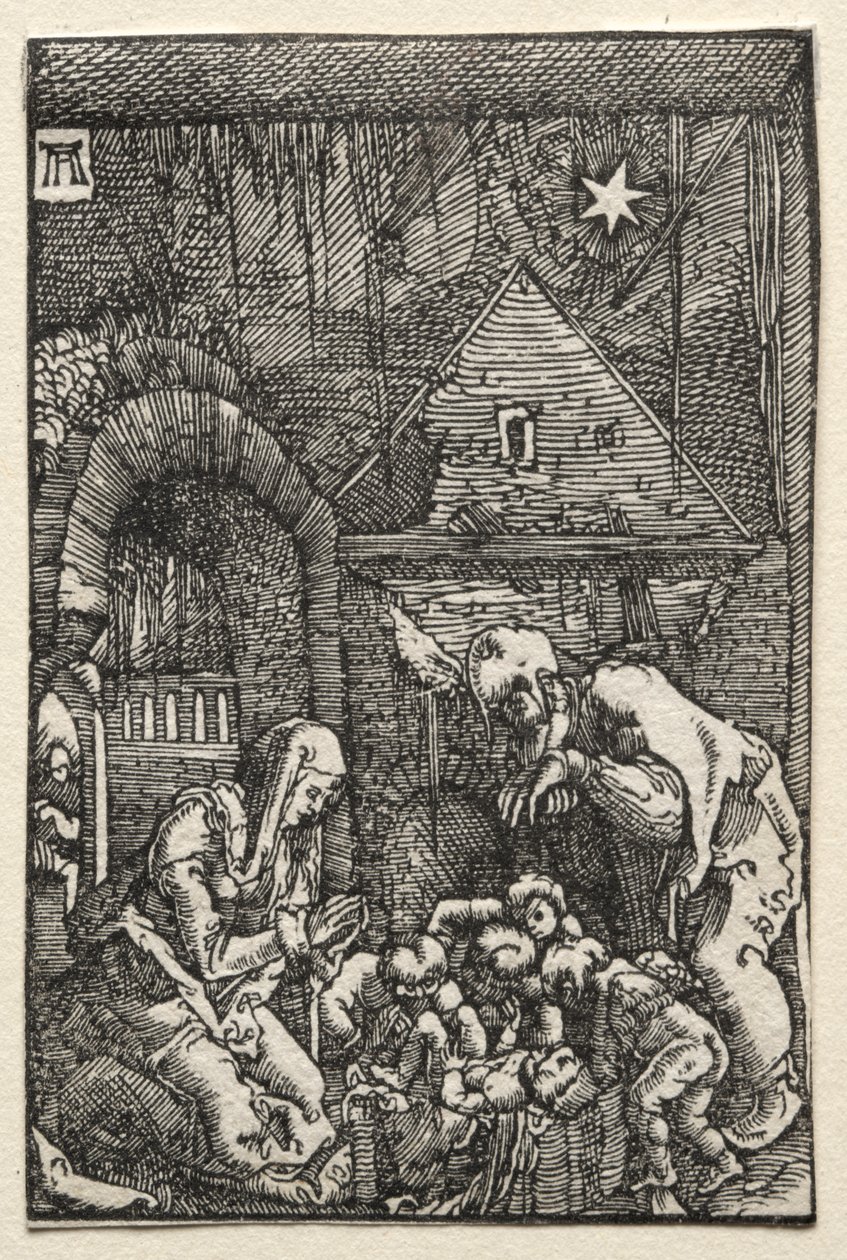 人类的堕落与救赎  耶稣诞生 作者 阿尔布雷希特·阿尔特多夫（Albrecht Altdorfer）